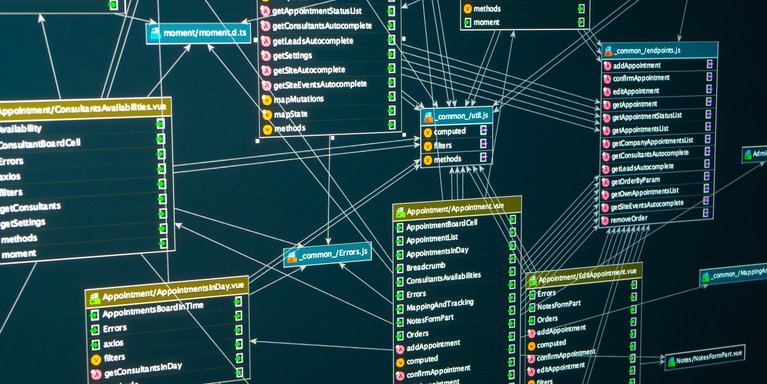 Visualización de una base de datos de grafos